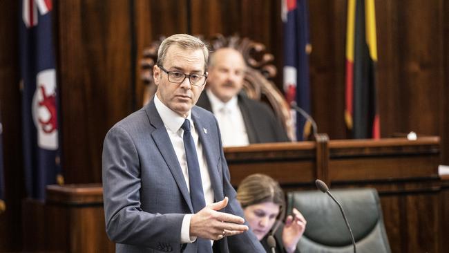 Michael Ferguson Liberal member. Parliament activity in Hobart today. Picture Eddie Safarik