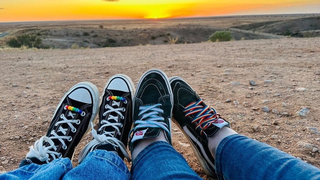 13-year-old Abbie Jane started The Rainbow Shoelace project in her bedroom in Broken Hill. Today, the LGBTQI+ support idea has become a global movement.