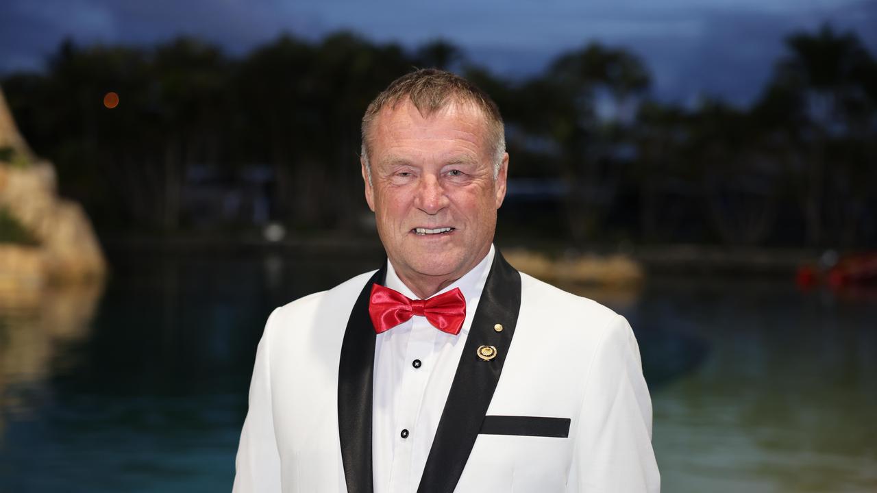 Ken Clark at the Surf Life Saving Queensland Point Danger Branch centennial celebration at Sea World for Gold Coast at Large. Picture, Portia Large.