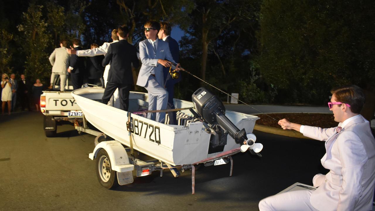 Students at the Good Shepherd Lutheran College formal 2024