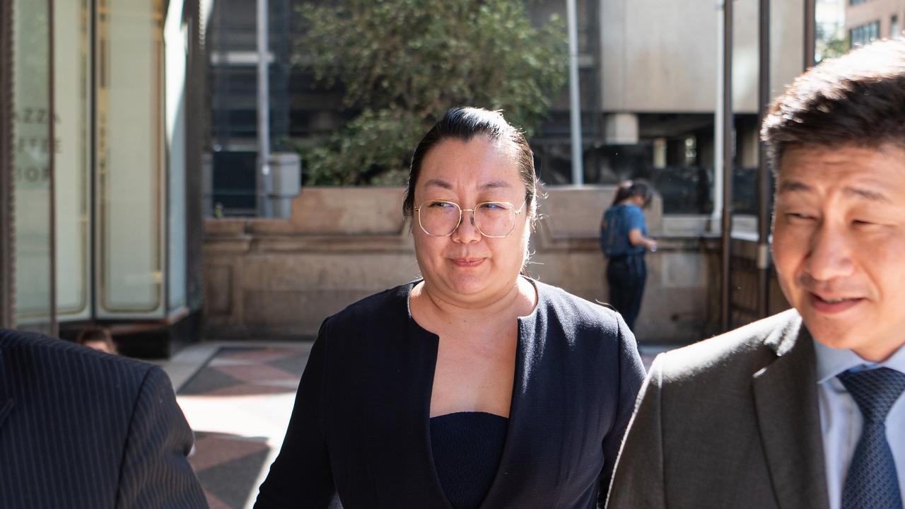 Jie Shao (centre) was found guilty of manslaughter. Picture: NCA NewsWire/Flavio Brancaleone.