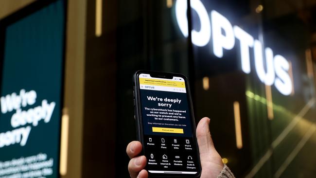 The identification details of 9.8 million customers of the Telecommunications operator Optus was stolen in one of the largest data breaches to occur in Australia. Photo: Brendon Thorne