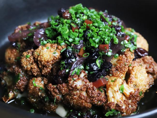 The roasted cauliflower. Picture: Jenifer Jagielski