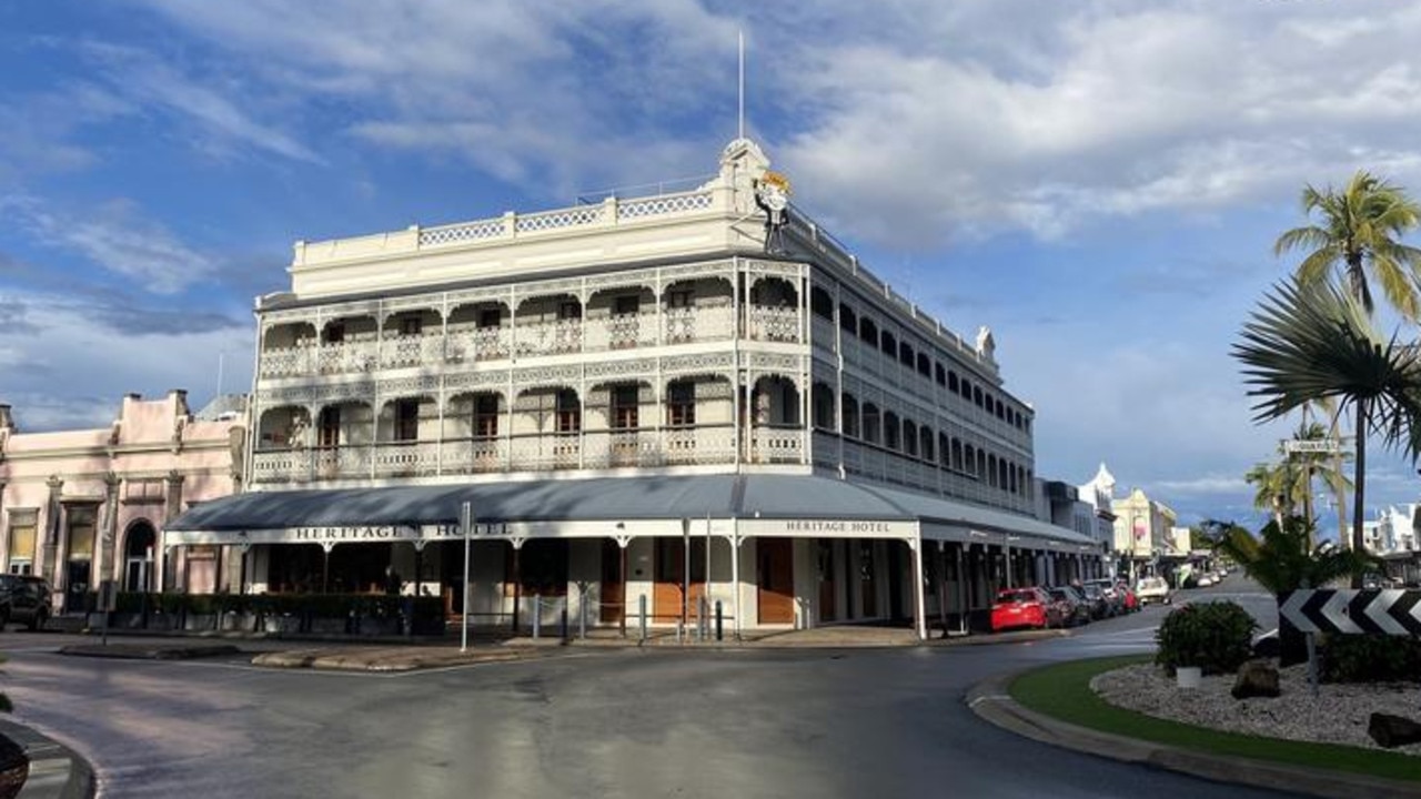 Commercial Hotel and Chambers, Rockhampton City. Picture: Queensland Government