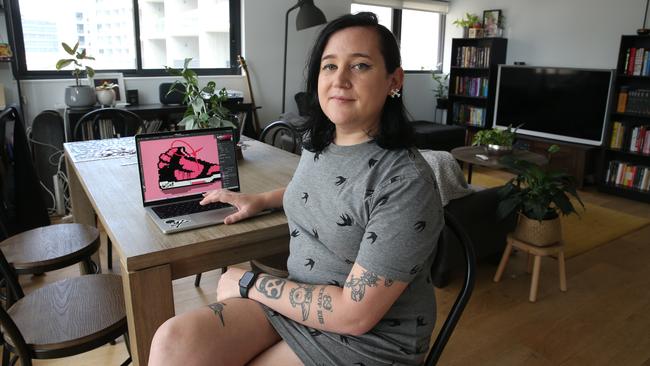 Joan Westenberg, who runs Web3 content and publishing agency Studio Self, said she has already lost 80 per cent of revenue as a direct result of the FTX collapse. Picture: Britta Campion