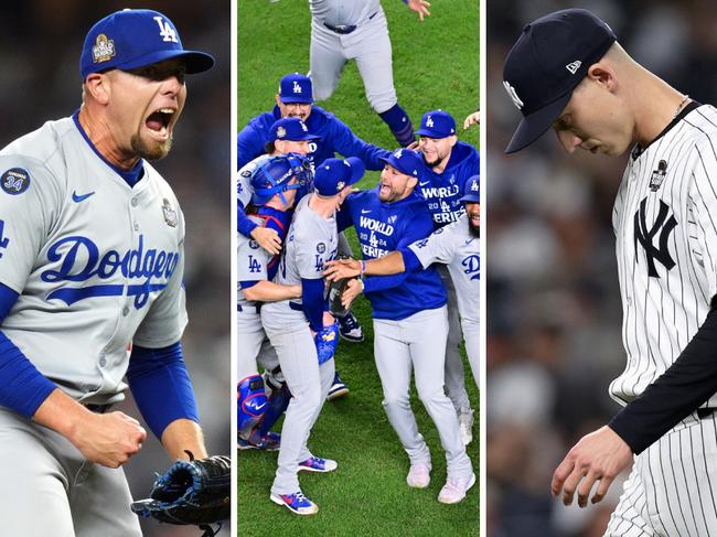 The Dodgers are the champions.