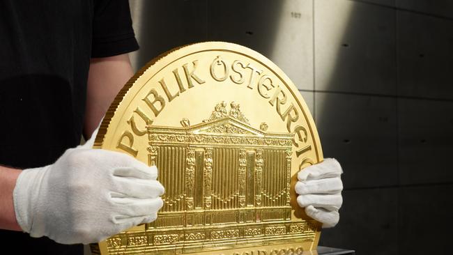 Gold is on the rise. Picture: Bloomberg