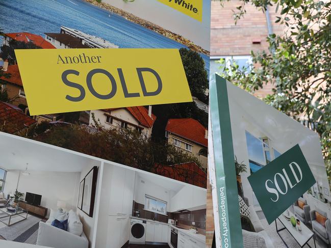 SYDNEY, AUSTRALIA - NewsWire Photos November 3, 2021: Generics stock photos of housing and real estate signage. Picture: NCA NewsWire / David Swift