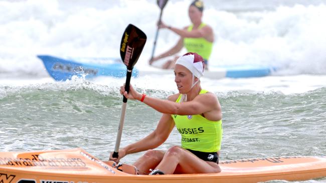 Ironwoman Georgia Miller is into the final at the Aussies. Pic: HarvPix