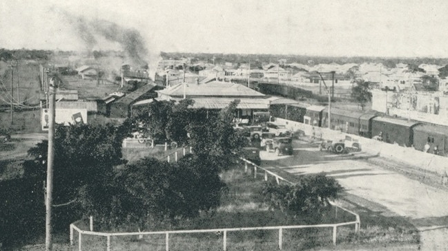 Bundaberg Railway Station, 1927. Opened in 1883, it became a key transport hub with connections to Brisbane and beyond. Source: The Burnett and Isis Pictorial via Centre for the Government of Queensland