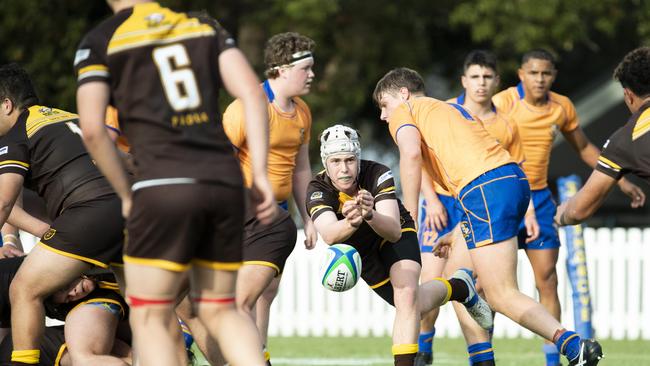 Padua halfback Declan McGrath. Picture: Renae Droop