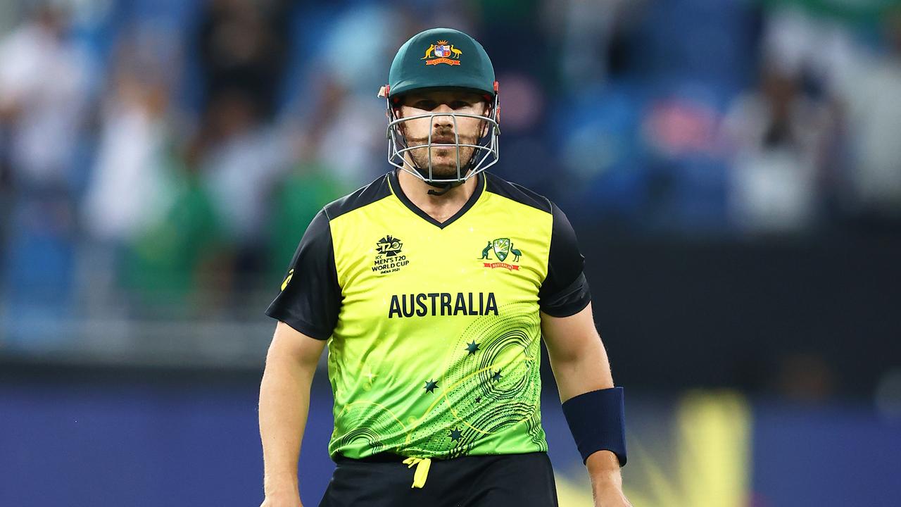 Aaron Finch scored 135 runs at 19.28. Photo by Michael Steele-ICC/ICC via Getty Images