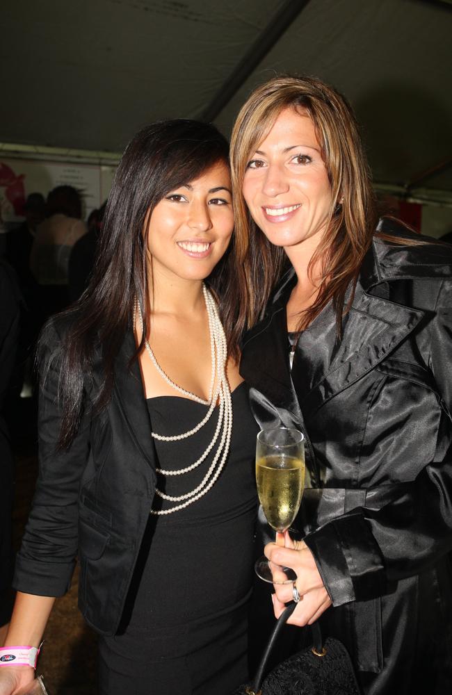 Julie Jenkins with Sandra de Jesus in 2008. Picture: Nicholas Falconer