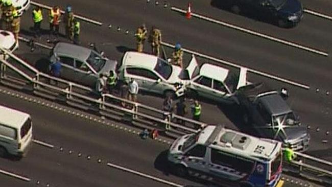 West Gate Bridge pile-up causes traffice delays | news.com.au ...