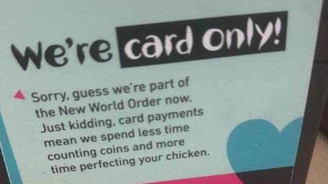 Nandos drew the ire of pro-cash advocates after it went cashless.