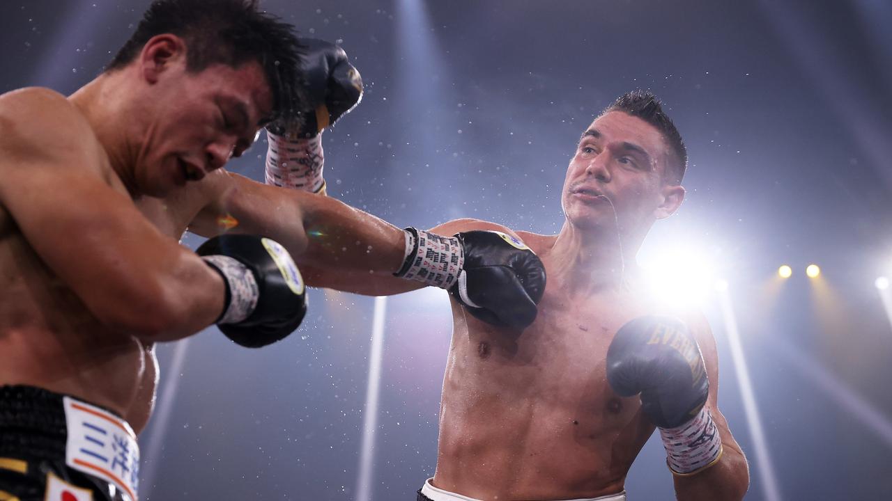 Tim Tszyu will continue his rise through the boxing ranks. Picture: Mark Kolbe/Getty Images