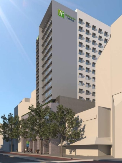 A Holiday Inn Express hotel is earmarked for Smith St, Parramatta.