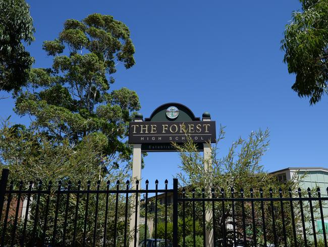 Funds have been set aside in next week’s State Budget to go towards moving The Forest High School. Picture: Manly Daily