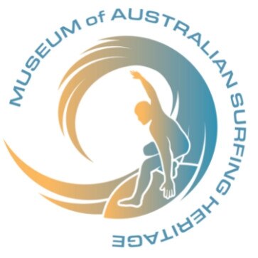 The logo of the proposed Museum of Australian Surfing Heritage that supporters want built on the site of the abandoned Sea Life Aquarium in Manly Cove. Picture: Supplied