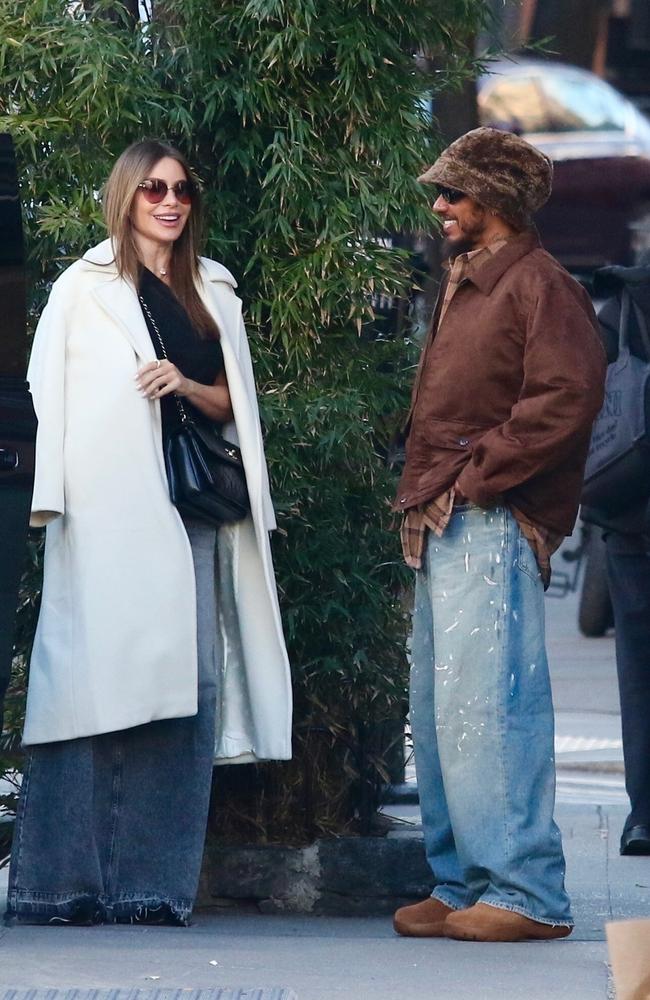 Vergara and Hamilton were spotted on a low-key lunch date. Picture: BrosNYC / BACKGRID