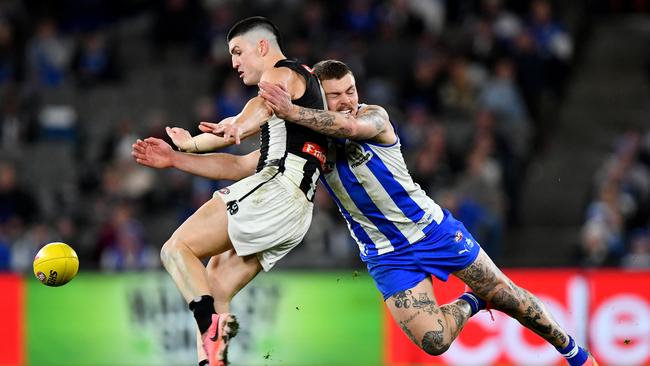 Maynard said the Roos had set the tone for most of the match. (Photo by Josh Chadwick/AFL Photos/Getty Images)