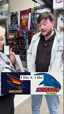 South Aussies react to the new Crows logo