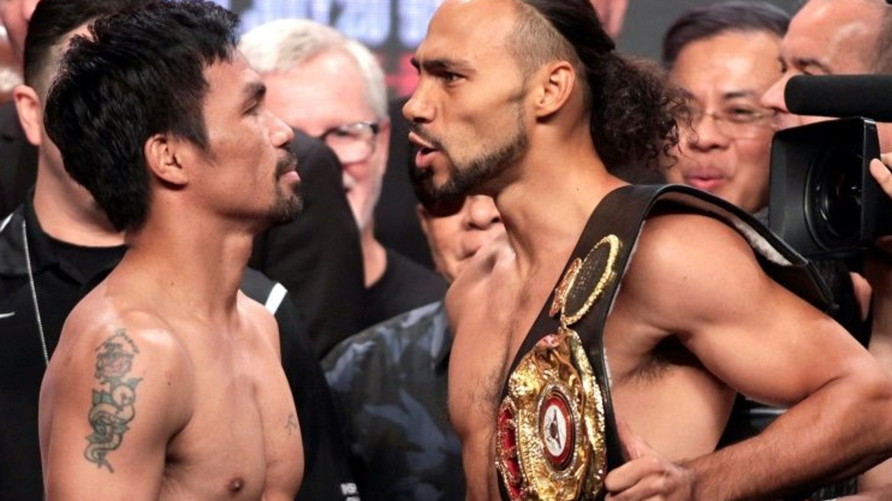 Manny Pacquiao will take on Keith Thurman.