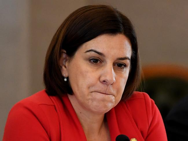 Deputy State Opposition Leader Deb Frecklington, a mother of three daughters, said she wanted to be called a role model, not a feminist, when she was elevated to the role in 2016. Picture: Samantha Manchee
