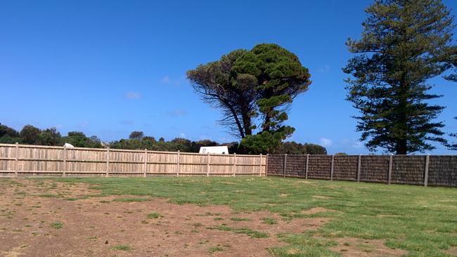 David Drummond’s empty lot after more than a year since signing his contract.