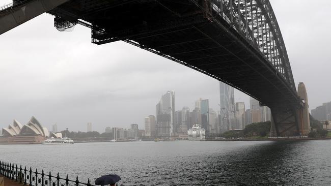 Bureau of Meteorology senior meteorologist Dean Narramore said Sydney could be in for a “prolonged break” from the wet weather. Picture: NewsWire / Damian Shaw