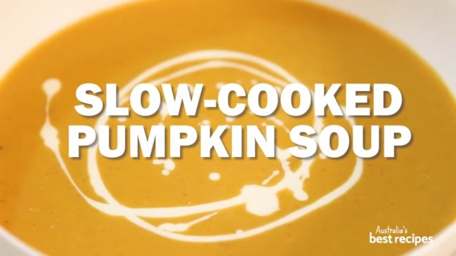 SLOW-COOKED PUMPKIN SOUP