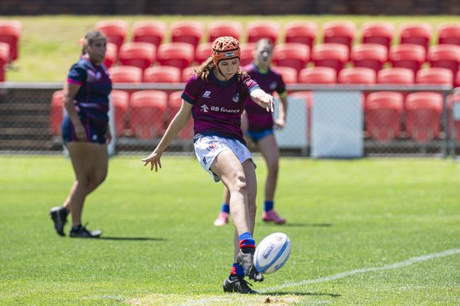 Bears player Kiera Johnston in a club game. Picture: Kevin Farmer