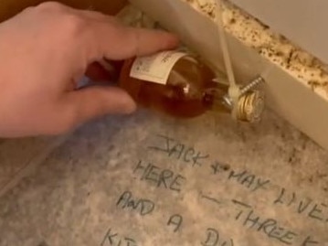 Tradie’s astonishing find in kitchen cupboard. Pictyre: TikTok/hooserice88