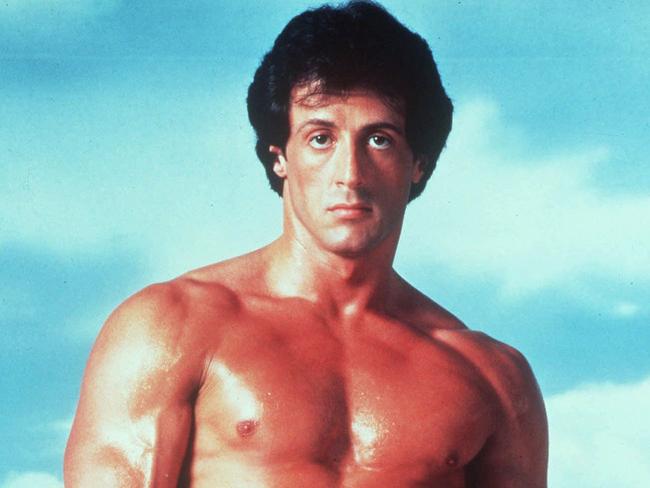 Sylvester Stallone as Rocky Balboa.