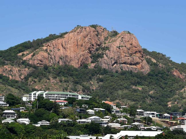 View of Townsville and Castle Hill from the roof of Ardo. Picture: Evan Morgan