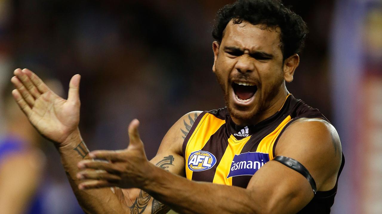 Cyril Rioli has retired. (Photo by Michael Willson/AFL Media/Getty Images)