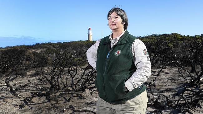 Alison Buck in Flinders Chase National Park. Picture Sarah Reed