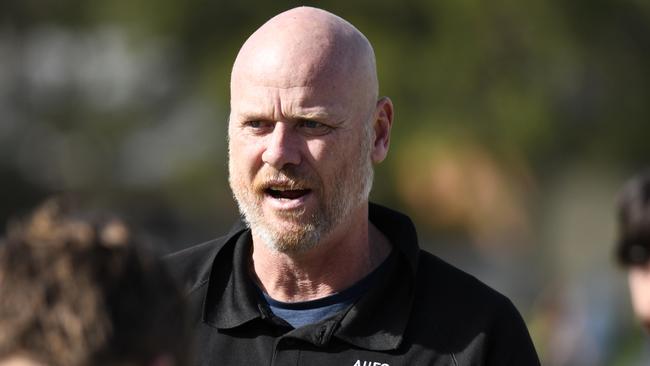 New Rostrevor OC coach Ben Watkins is positive about the 2022 season with strong youth coming through the ranks. Picture: Naomi Jellicoe