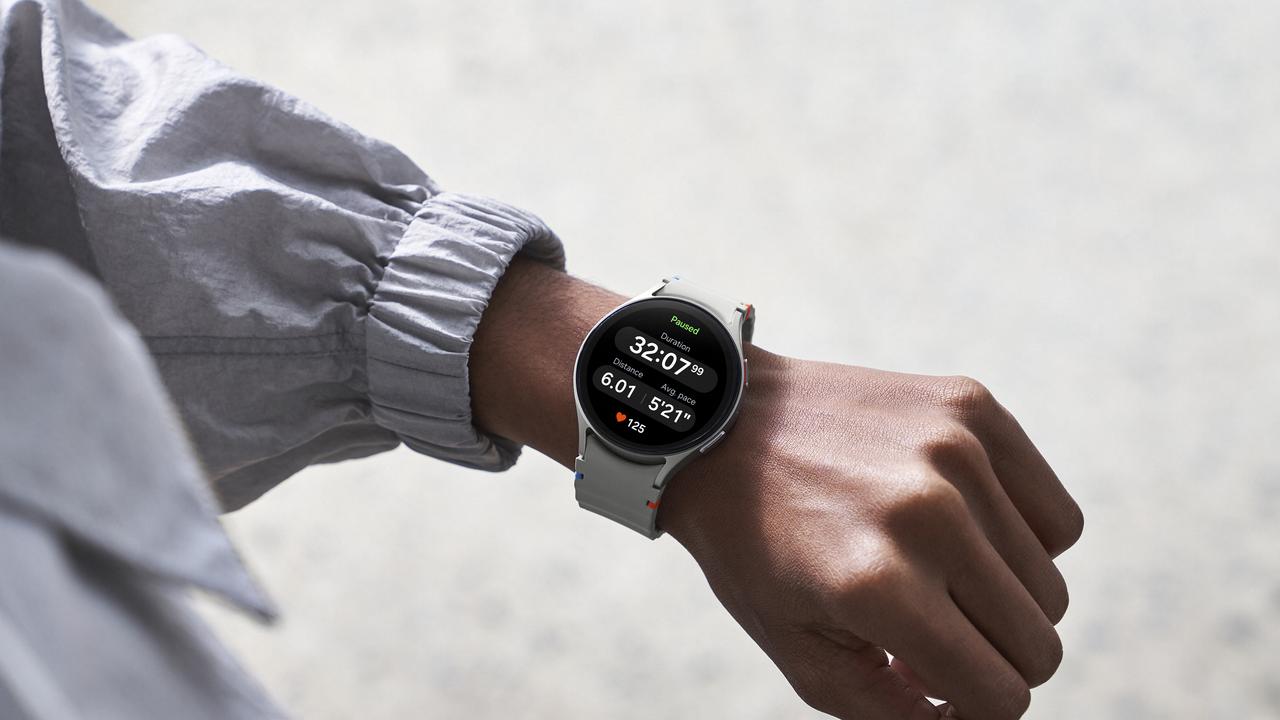 Samsung's new Galaxy Watch7, unveiled in Paris.