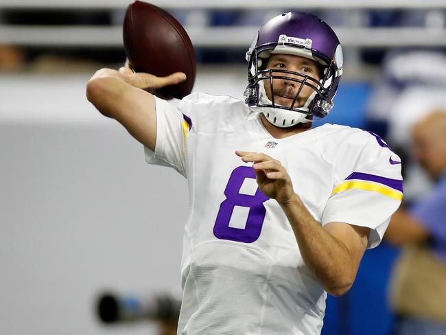 Vikings quarterback Sam Bradford.