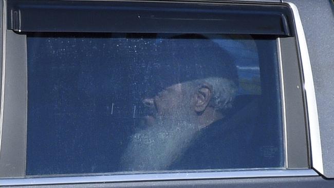 Abdul Nacer Benbrika leaves Barwon Prison on Tuesday. Picture: NCA NewsWire / Andrew Henshaw