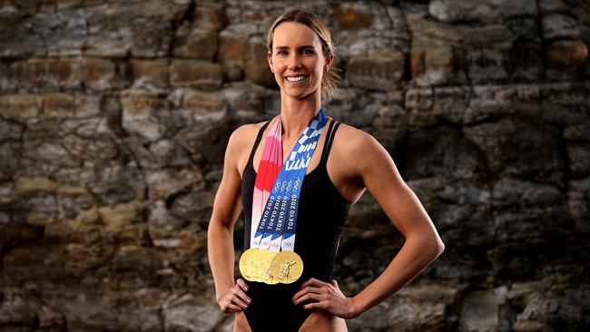 McKeon won 7 medals at the Tokyo Olympics. Picture: Brendon Thorne/Getty Images