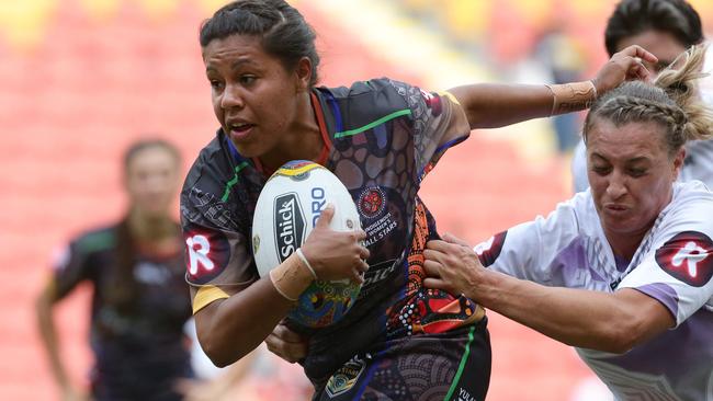 Simone Smith has been named in the 2017 Indigneous women’s All Stars team. Pics Adam Head
