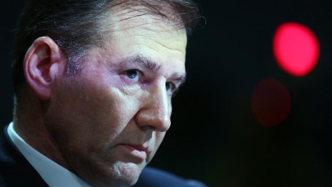 Ivan Glasenberg, chief executive officer of Glencore International Plc, pauses during a conference session on day two of the Saint Petersburg International Economic Forum 2012 (SPIEF) in Saint Petersburg, Russia, on Friday, June 22, 2012. Russia's showcase investment conference, a three-day event, features foreign executives from global companies, including Citigroup Inc., Goldman Sachs Group Inc., and Siemens AG. Photographer: Andrey Rudakov/Bloomberg *** Local Caption *** Ivan Glasenberg