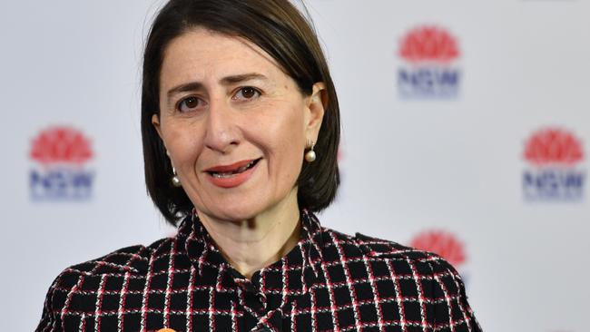 NSW Premier Gladys Berejiklian says eradicating coronavirus is ‘beyond reality’ (AAP Image/Dean Lewins)