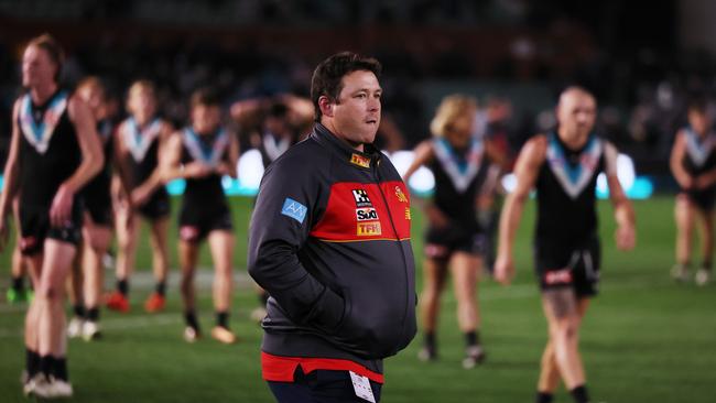 Gold Coast Suns coach Stuart Dew still has some work to do. Picture: Getty Images