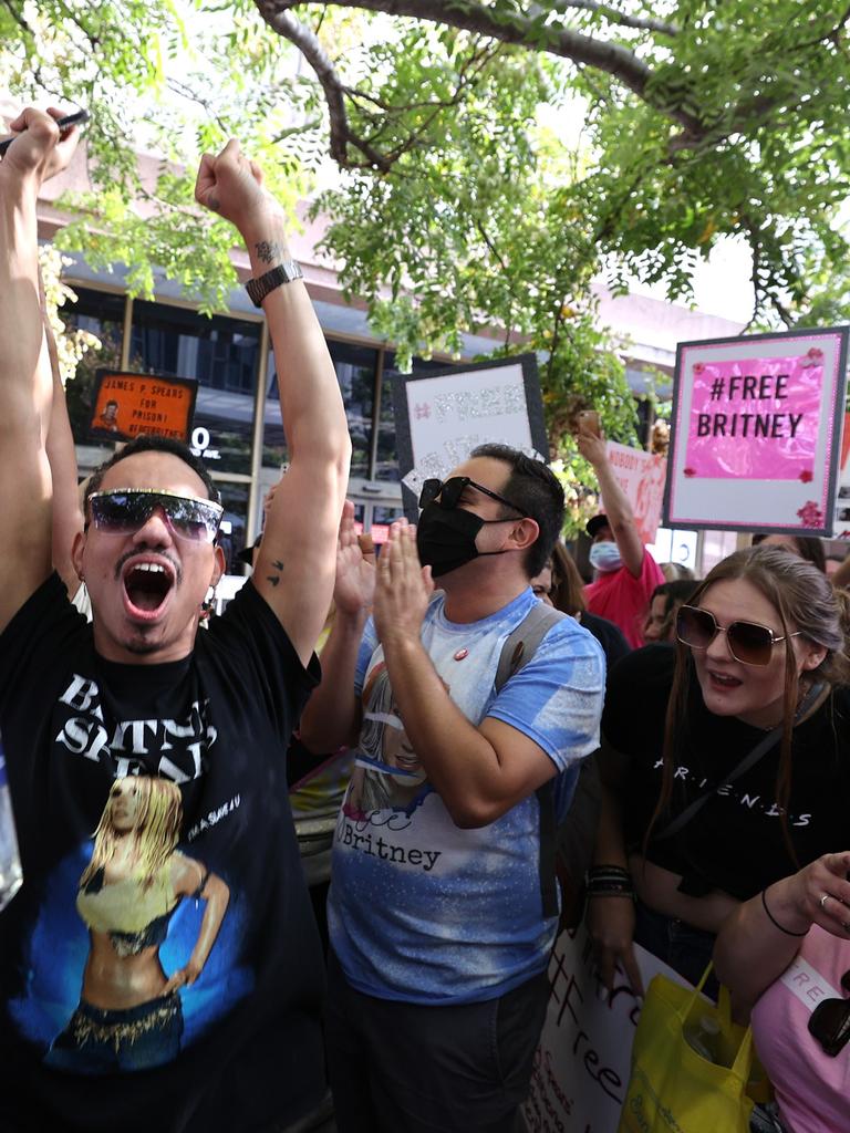 There were scenes of jubilation. Picture: Kevin Winter/Getty Images/AFP