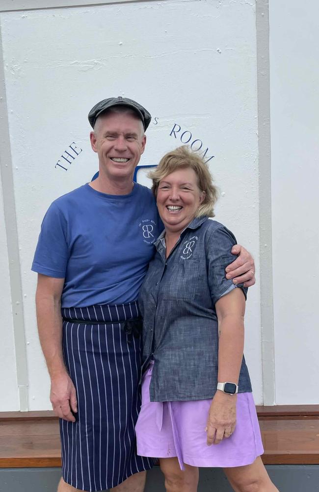 Nick and Louise Smith are the owners of The Baker’s Room in Urangan.