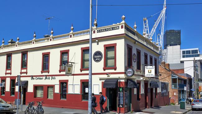 The former Corkman Irish pub in Carlton.