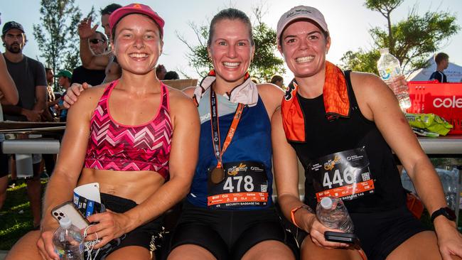 Elise Marcianti, Natasha Tile and Molly Menzies. Picture: Pema Tamang Pakhrin.